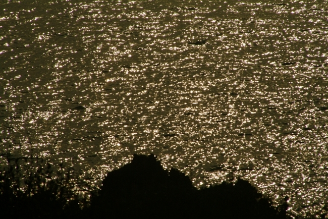 La luce gioca con l''acqua